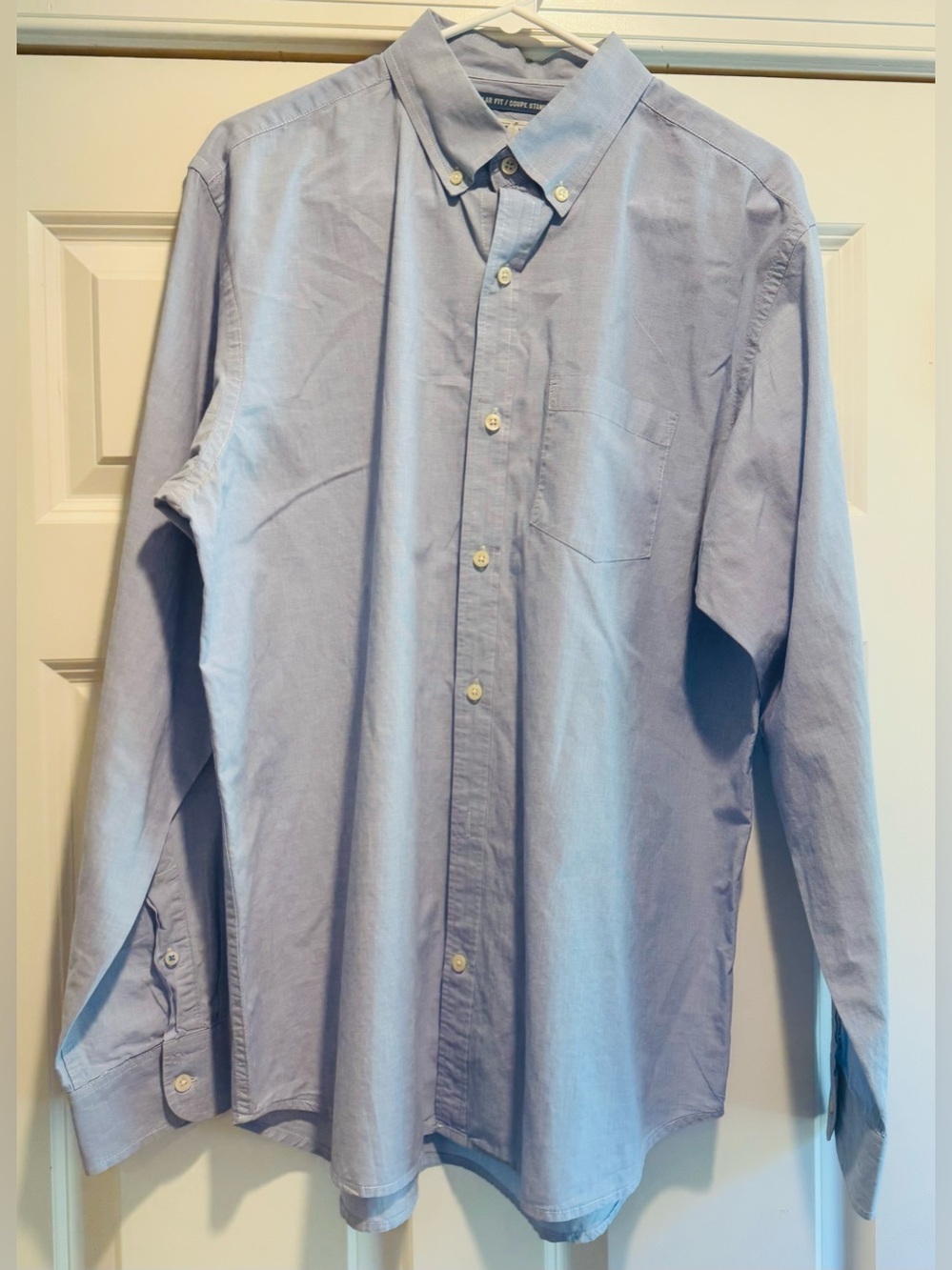 Old Navy Light Blue Button-Down Oxford Shirt - Men's